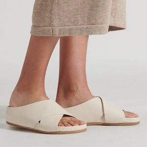 LAUREN MANOOGIAN Cross Slide sandals